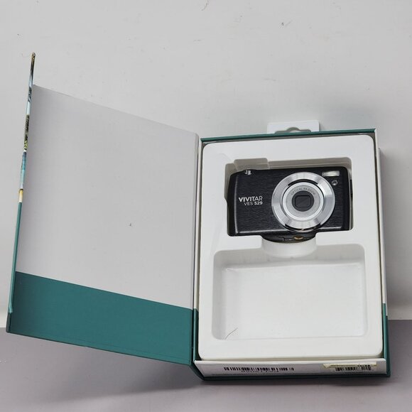 Vivitar VES529 8X Optical Zoom Digital Camera With Box Parts Only - Picture 3 of 12